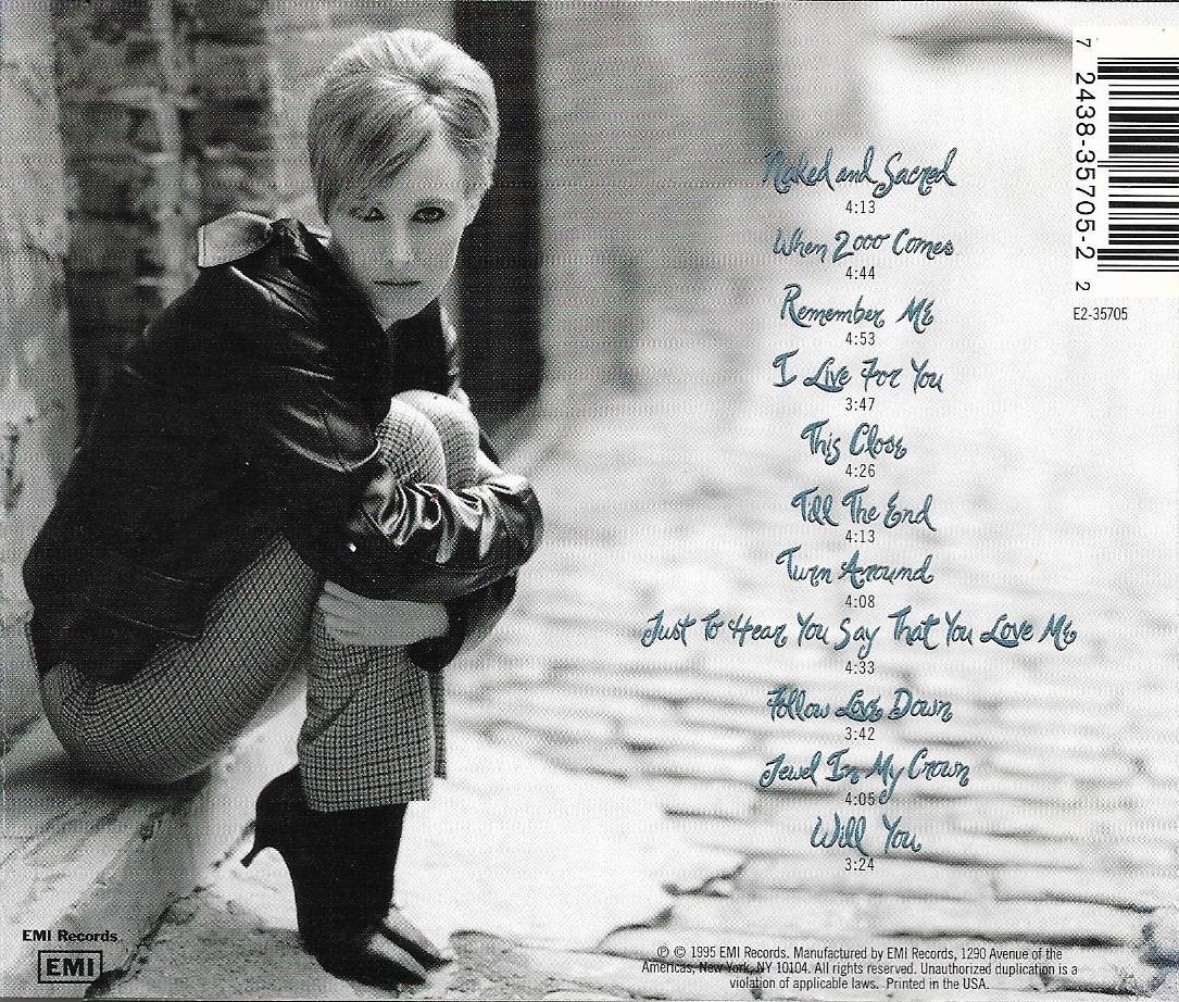 Used CD,Chynna Phillips - Naked And Sacred (A)(1995)