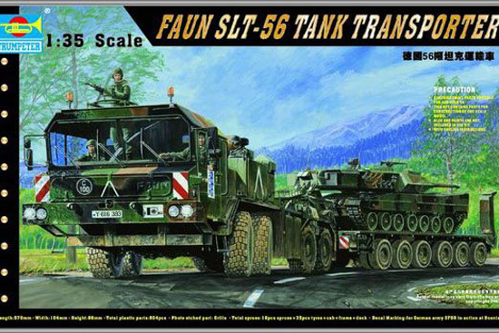 1/35 Faun Elephant SLT-56 Panzer transporter
