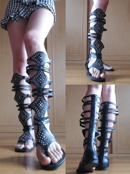 รองเท้าGladiator สีดำ/น้ำตาล ไซต์ 35-40