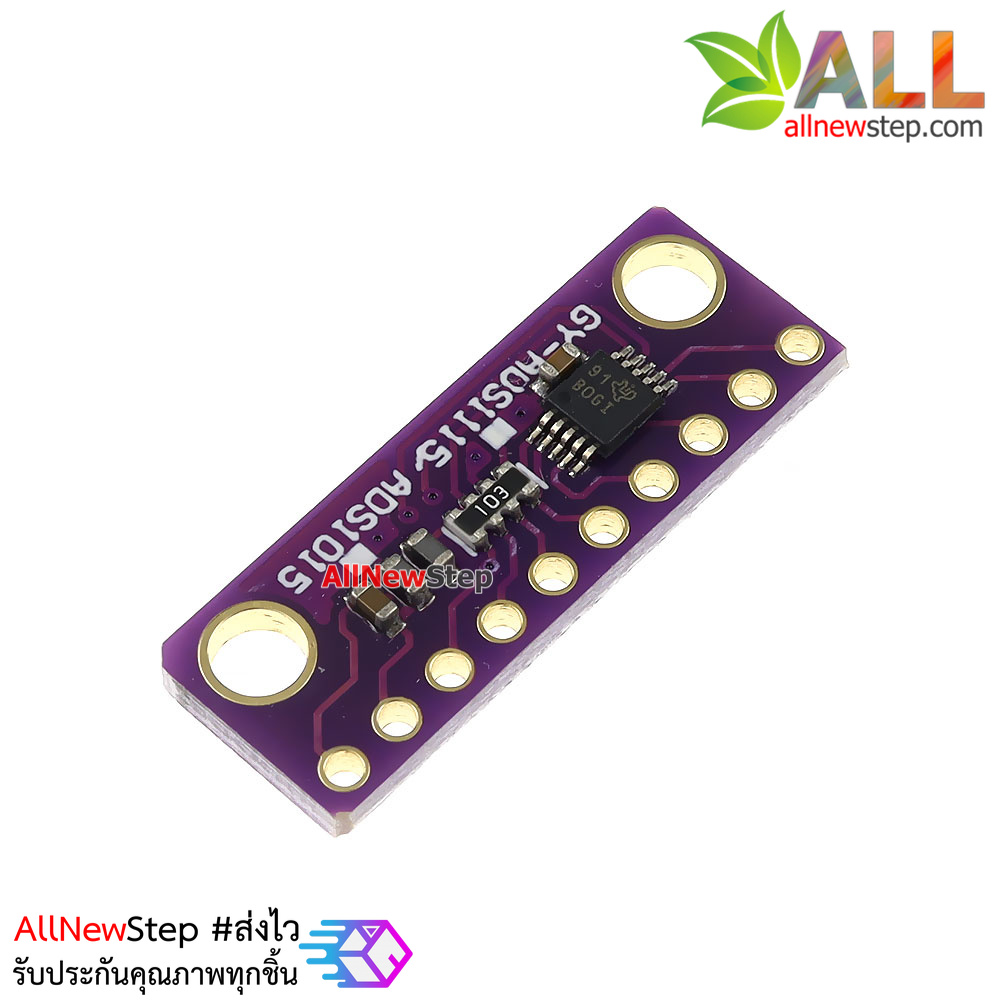 ADS1115 I2C ADC 4 Channel 16-Bit with Programmable Gain Amplifier Module