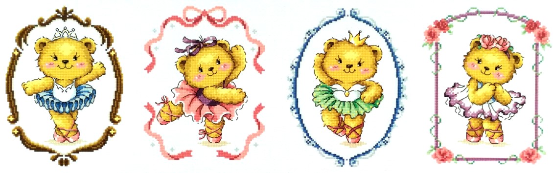 Soda ชุดปัก Ballerina Bear