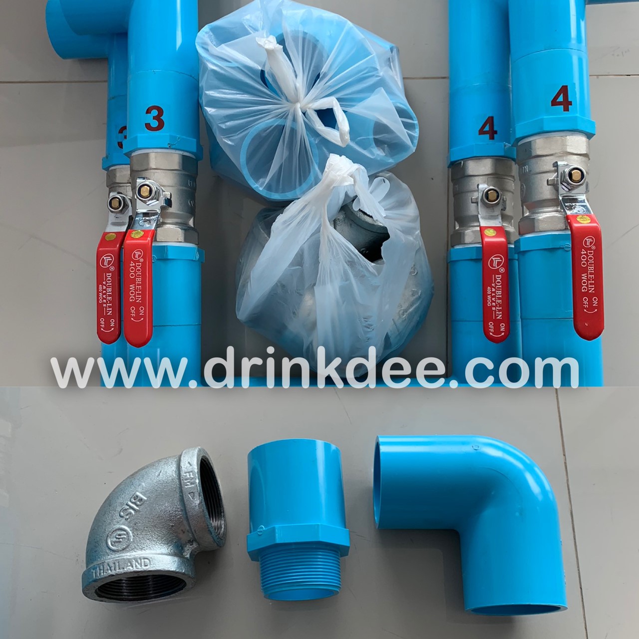 หน้าวาล์ว ถังกรอง