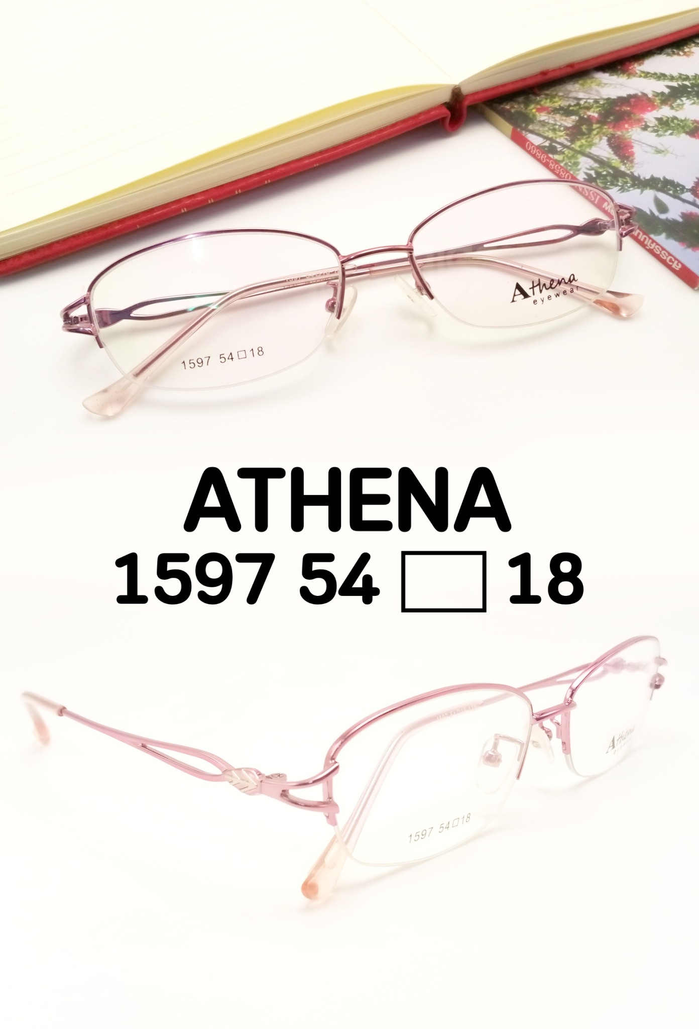 กรอบแว่นตา ATHENA EYEWEAR แว่นตา ดีไซน์สวยหรู