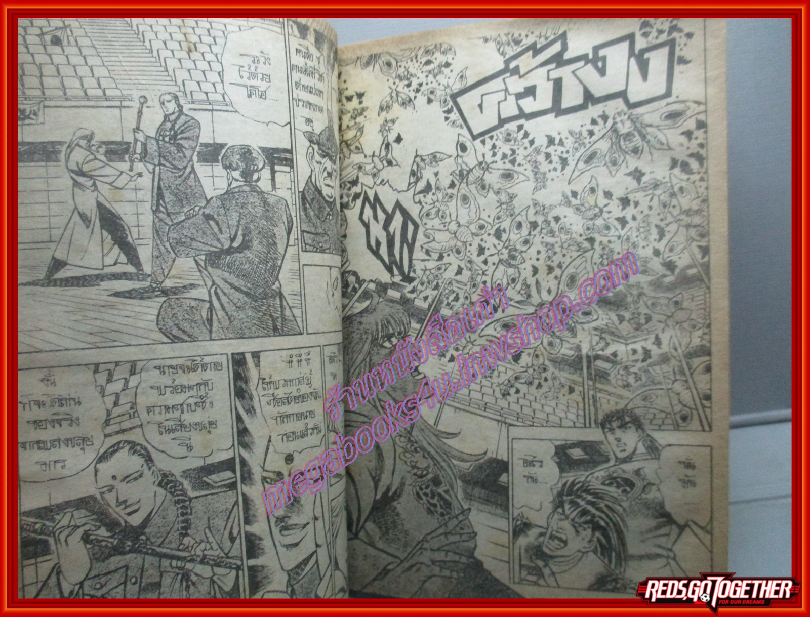 การ์ตูนบ้าน นิกายล่สังหารบรามัน เล่ม02 สนพ.หมึกจีน สภาพพอใช้ ปกยับ