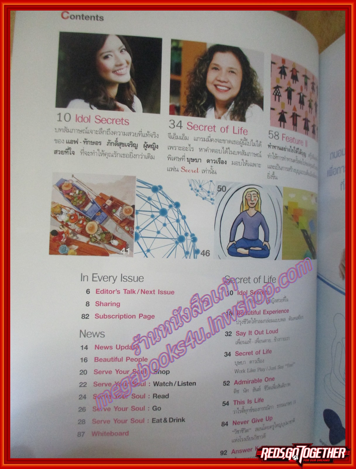 นิตยสารซีเคร็ต นิตยสารSECRET ฉบับที่008 ตุลาคม 2551 ปก แอฟ ทักษอร