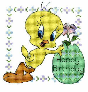 Pinn ชุดปัก Happy Birthday