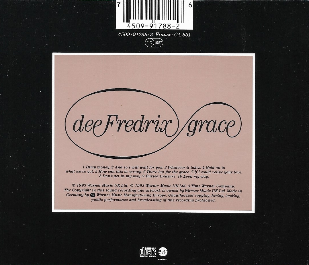 Used CD,Dee Fredrix - Grace (B)(1993)(Germany)