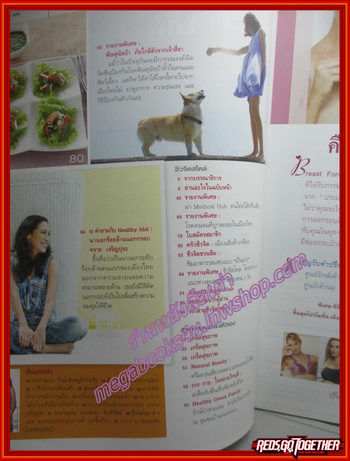 นิตยสารชีวจิต ฉบับที่278 ปี2553 ปก เจน เจนสุดา