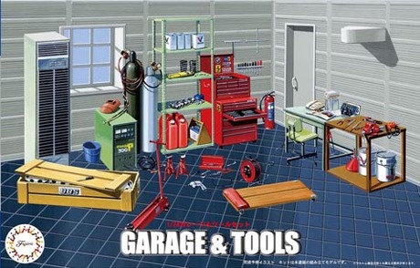 1/24 GARAGE & TOOLS