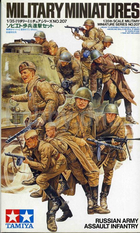 1/35 Russian Army Assault Infantry