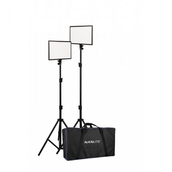 NANLITE LUMIPAD 25 2KIT WITH POWER ADAPTER & BATTERY