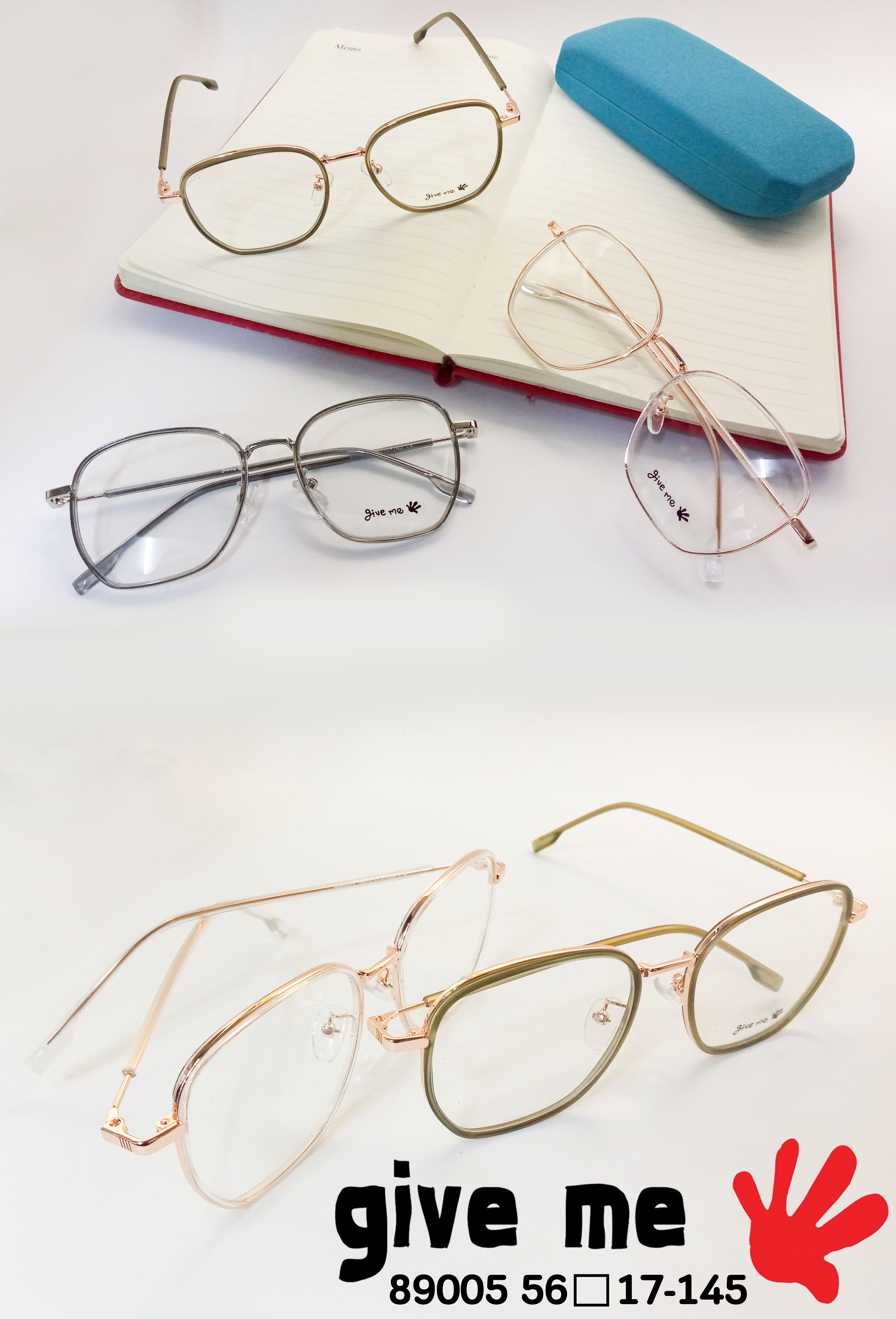 GIVE ME Metal Glasses (2)