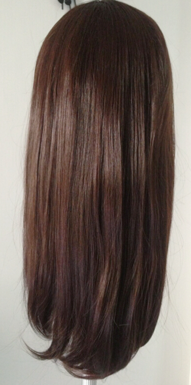 C1133 วิกผมตรง หน้าม้าปัด ปลายยาวสไลด์ ยาวกลางหลัง