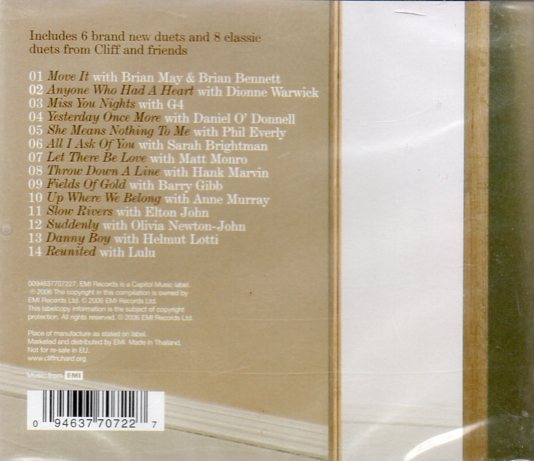 CD,Cliff Richard - Two's Company The Duets