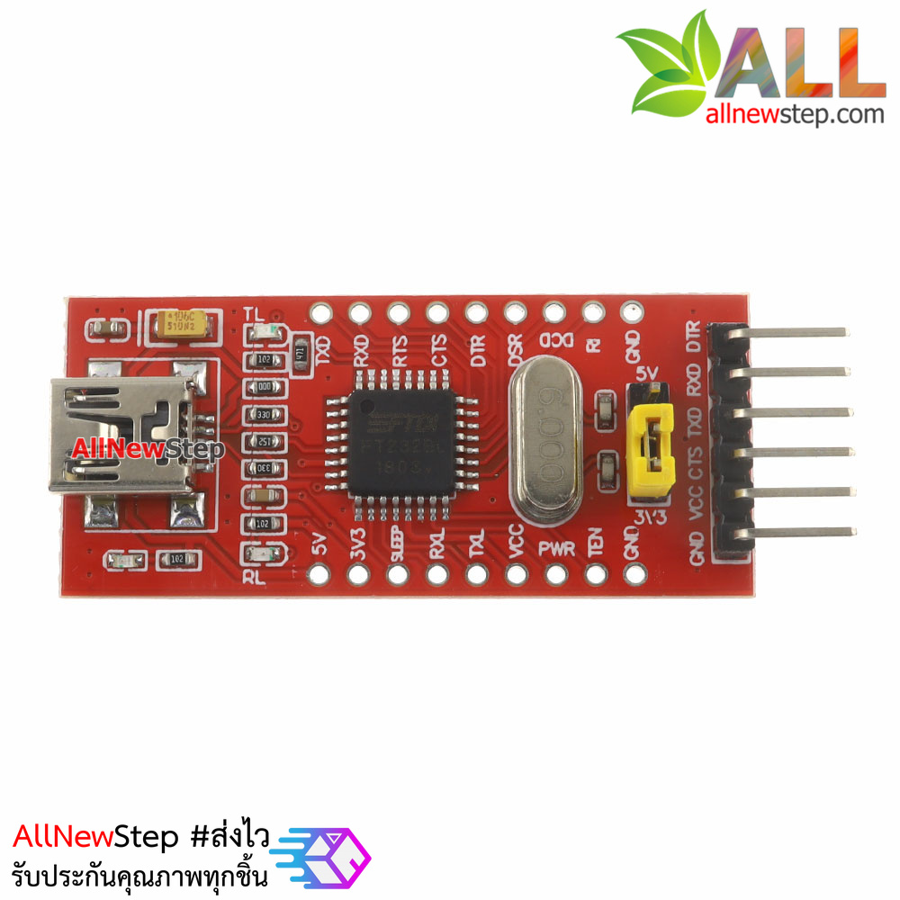 โมดูล USB TTL FT232BL serial module support 3.3V 5V mini usb