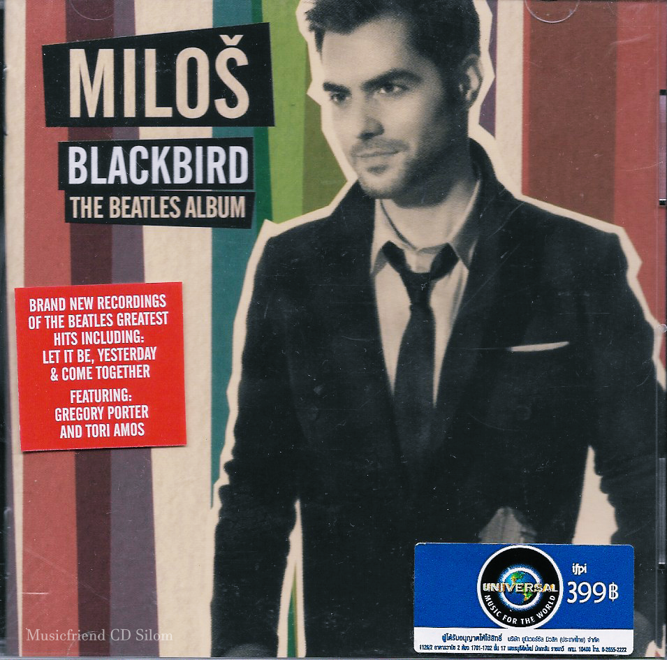 CD,Milos Karadaglic - Blackbird The Beatles Album(Classics)(instrumental)(2016)(Thai)