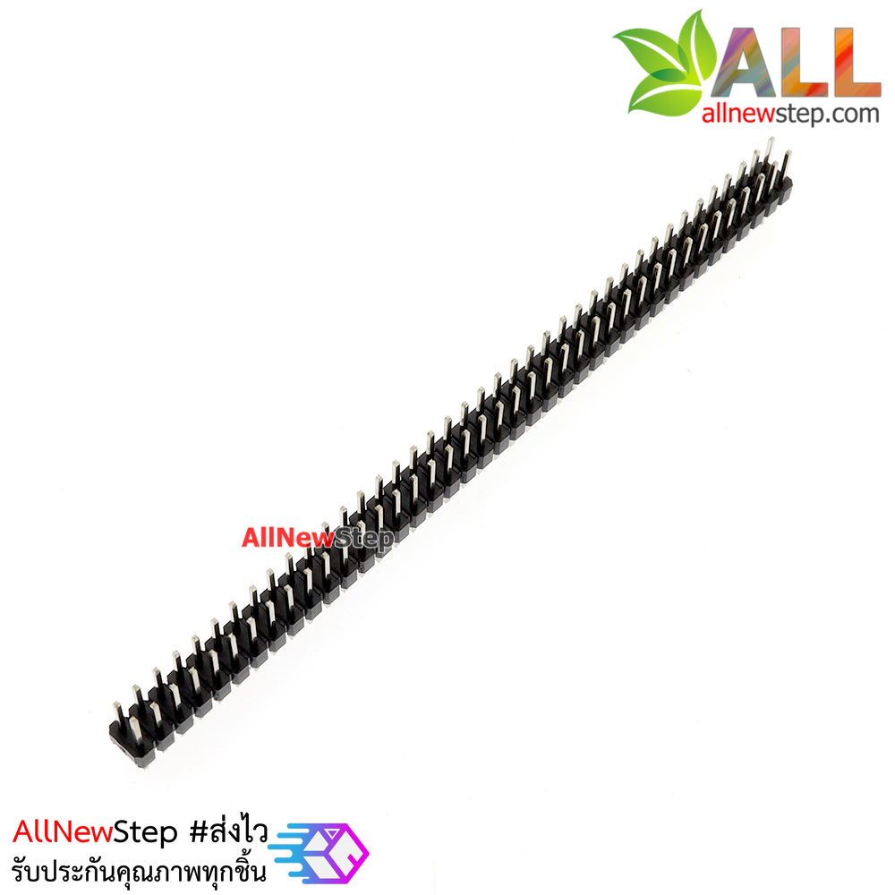 ก้างปลา แบบคู่ 2x40 ขา ระยะห่าง 2.54mm