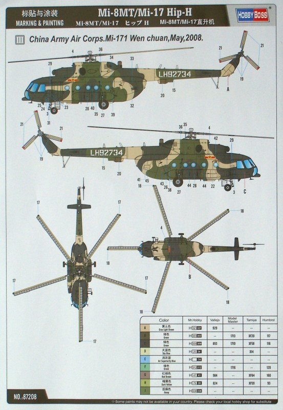 1/72 Mi-8MT/Mi-17 Hip-H