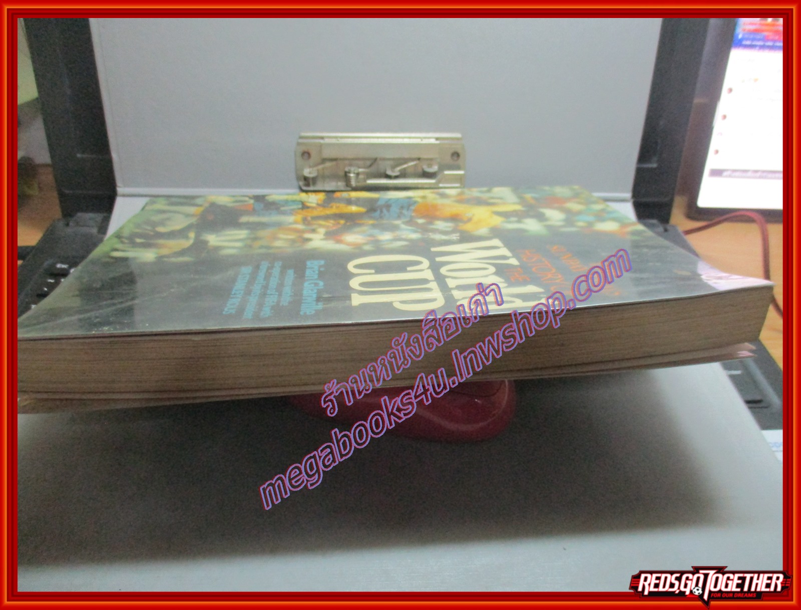 หนังสือ HISTORY OF THE WORLD CUP ประวัติฟุตบอลโลก ครั้งที่1ถึงครั้งที่9 ภาษาอังกฤษ