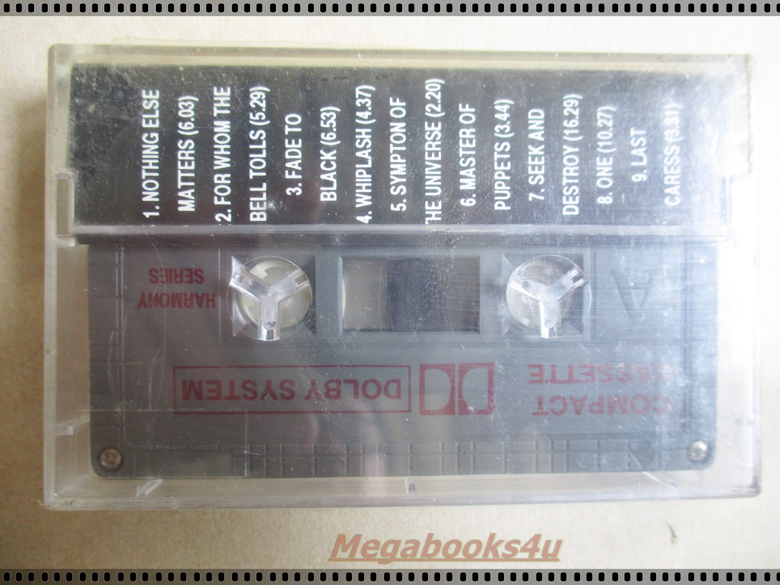 ขายเทปเพลงสากลเก่า METALLICA-TOTALLY DESTROY CANADA PART2 มือ1ในซีล