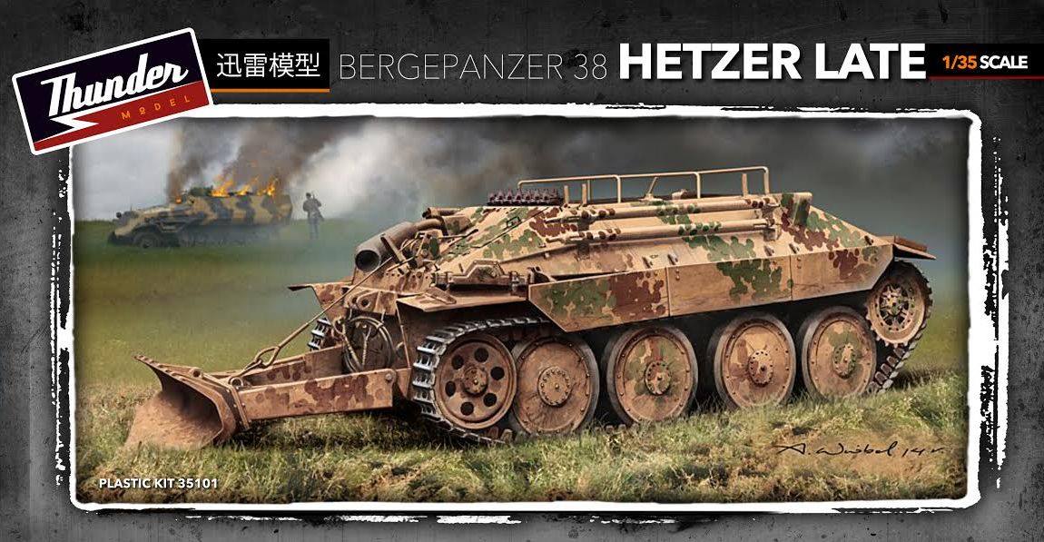 1/35 German Bergepanzer Hetzer LATE