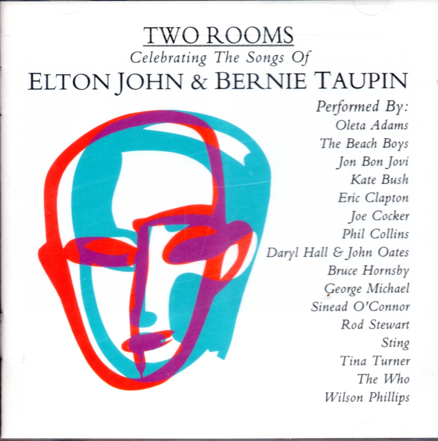 CD,Two Rooms - Celebrating the Songs of Elton John & Bernie Taupin(รวมสากล)(1991)(USA)