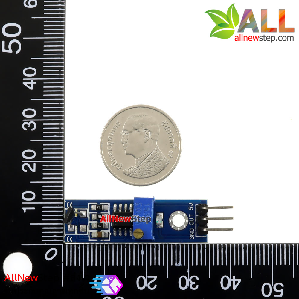 Hall Sensor Module เซนเซอร์แม่เหล็ก 3144 Hall magnetic