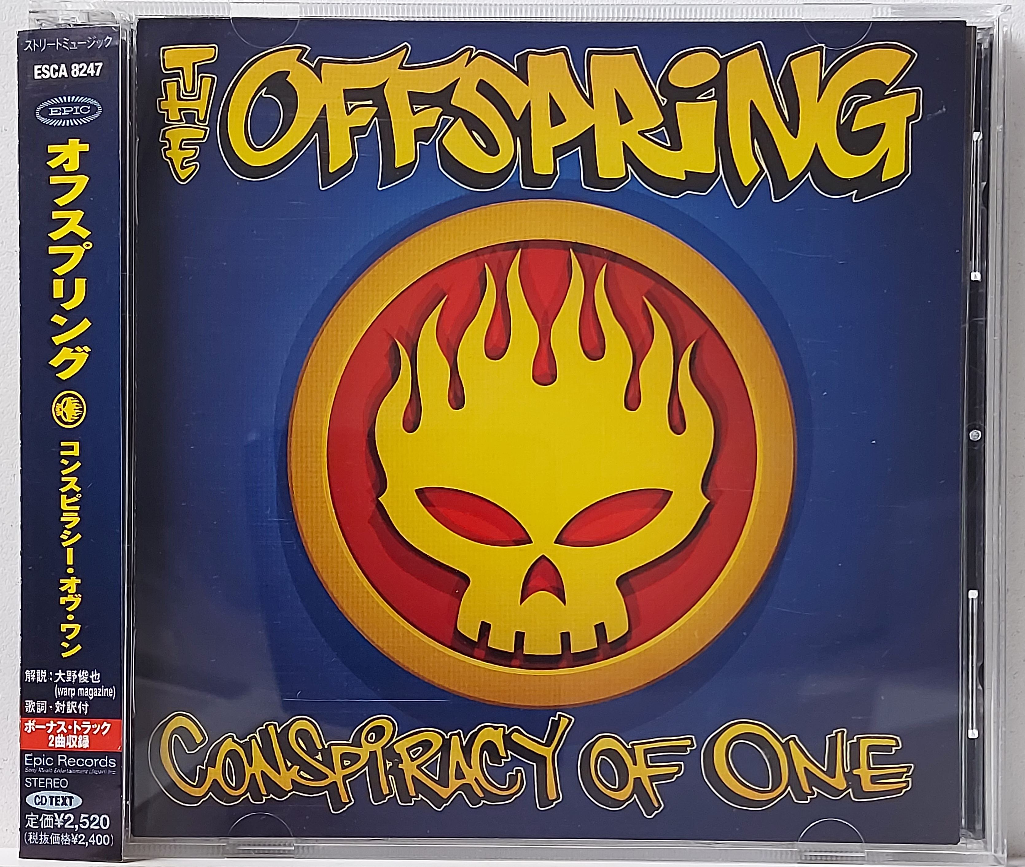 Used CD,The Offspring - Conspiracy Of One (B)(2000)(Japan)
