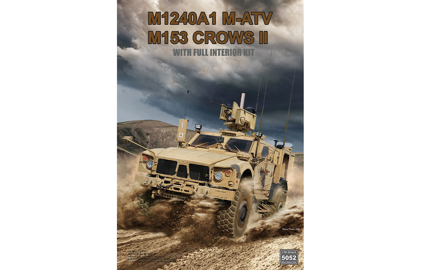 1/35 M1240A1 M-ATV with M153 CROWS II