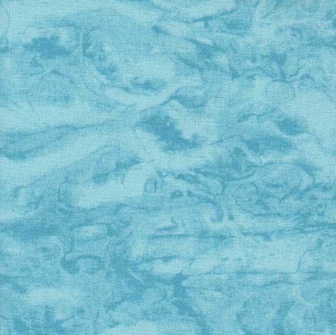 Zweigart 32 ct. Vintage Country Atlantic Murano Evenweave ผ้าอีเวนวีฟพิมพ์ลายสีฟ้าน้ำทะเล ขนาดตา 32 ช่อง/นิ้ว