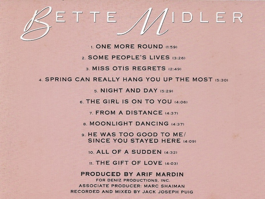 Used CD,Bette Midler - Some People´s Lives (B)(1990)(Japan)