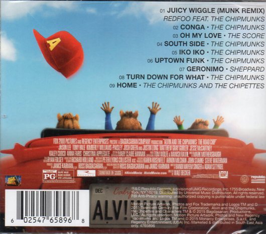 CD,Alvin and the chipmunks(Soundtrack)(Asis)