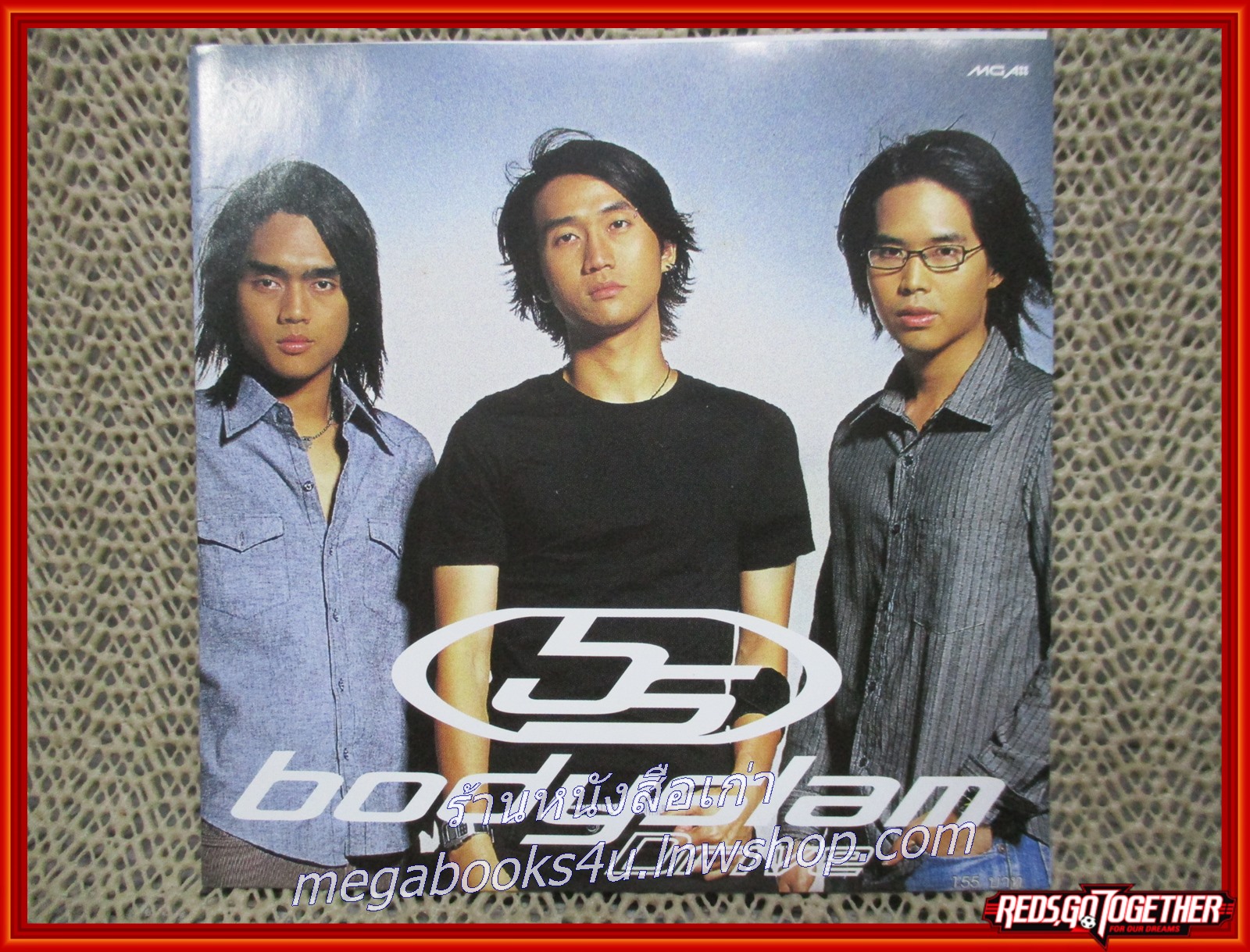 ซีดีเพลงไทยสากล BODYSLAM บอดี้สแลม อัลบั้ม Drive ปก แผ่น สภาพดี