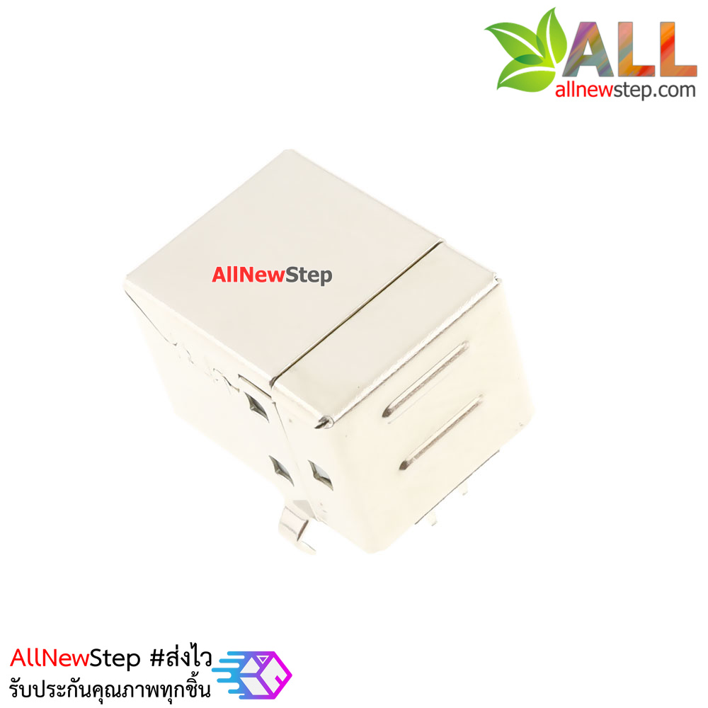 หัว USB type B Right Angle(90 Degree) Female PCB Connector Socket USB Jack Plug