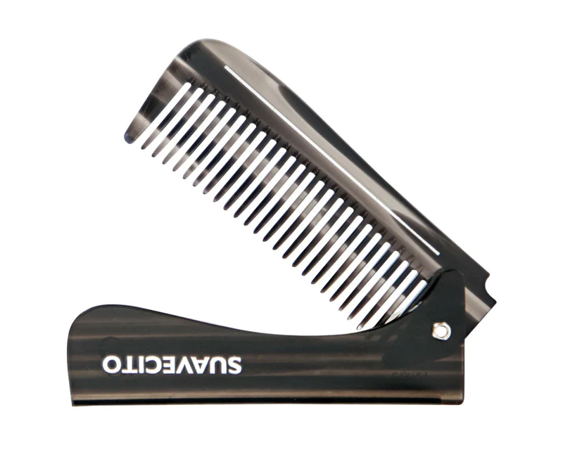 หวีพับ Suavecito Deluxe Folding Handle Comb - 8"
