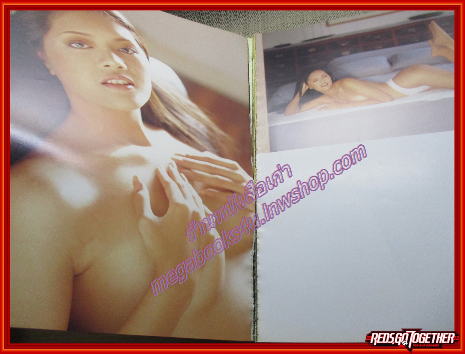 นางแบบไทยแนวเซ็กซี่ HEAT VOL.06 ภาพสีทั้งเล่ม ตำหนิ กระดาษขอบเล่มจะเหลื่อมกัน จากการซ่อมติดกาวใหม่จากกาวเดิมเสื่อม