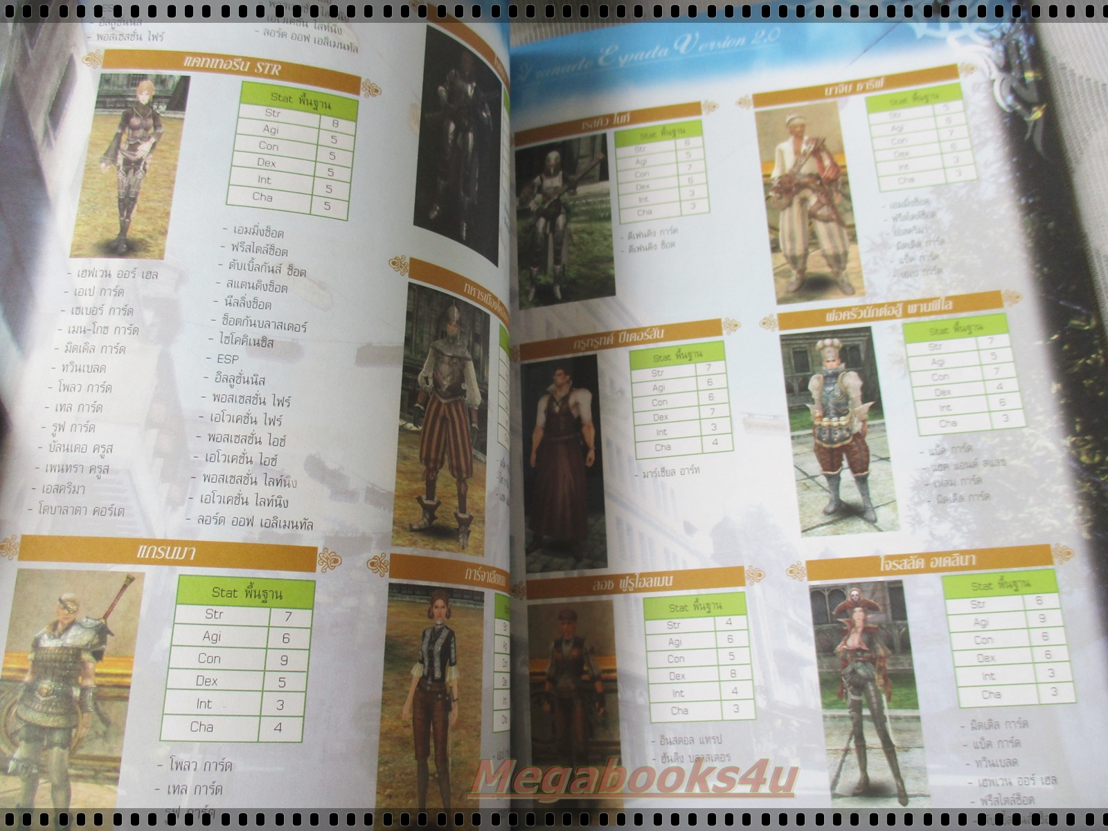 คู่มือเฉลยเกมส์ GRANADO ESPADA VER.2.0