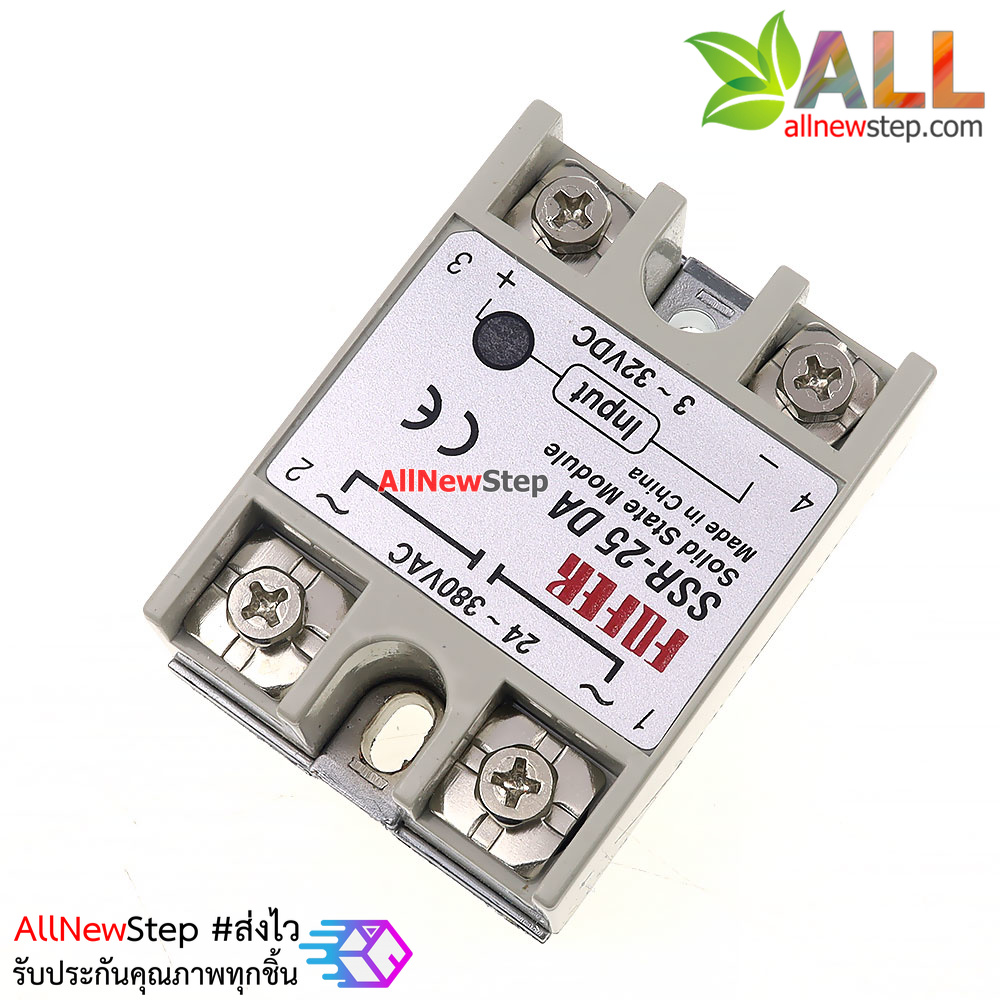 Solid State Relays 25A SSR-25DA Input 3-32VDC Output 24-380VAC