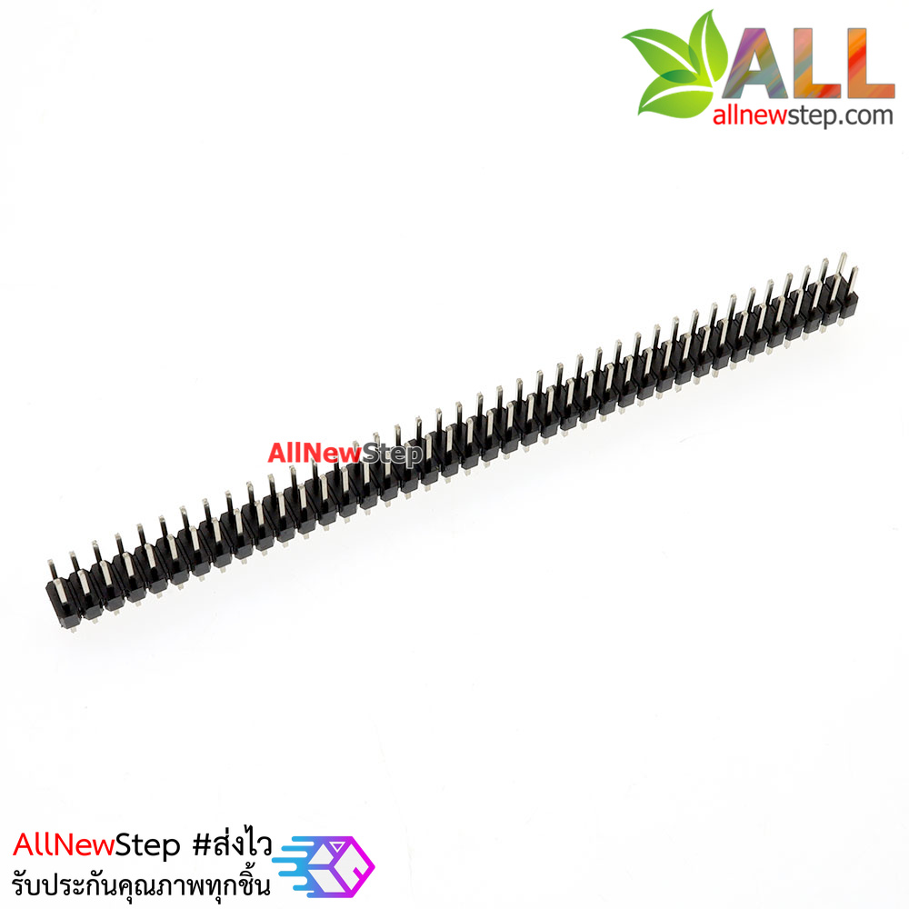 ก้างปลา แบบคู่ 2x40 ขา ระยะห่าง 2.54mm