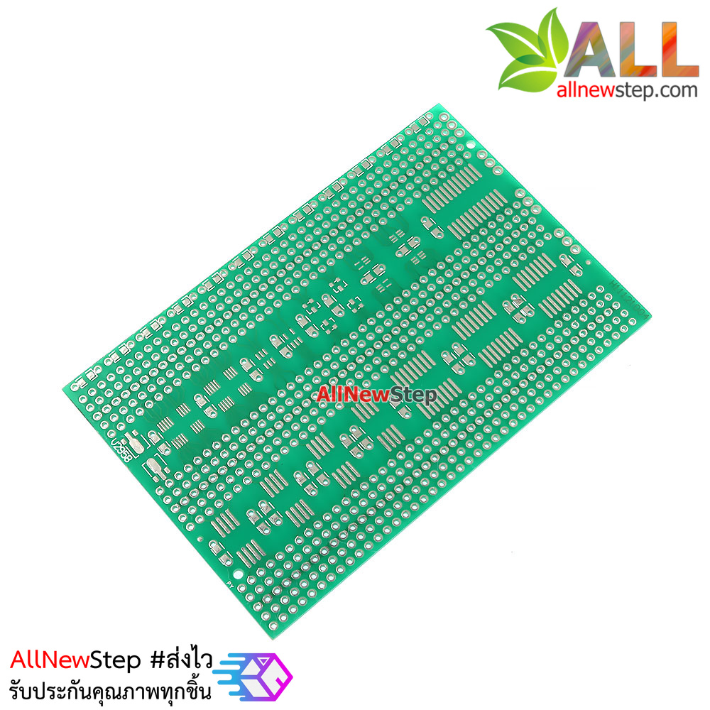 PCB แผ่นปริ้นอเนกประสงค์ขนาด 7x11cm single-sided multi-package SMD universal board