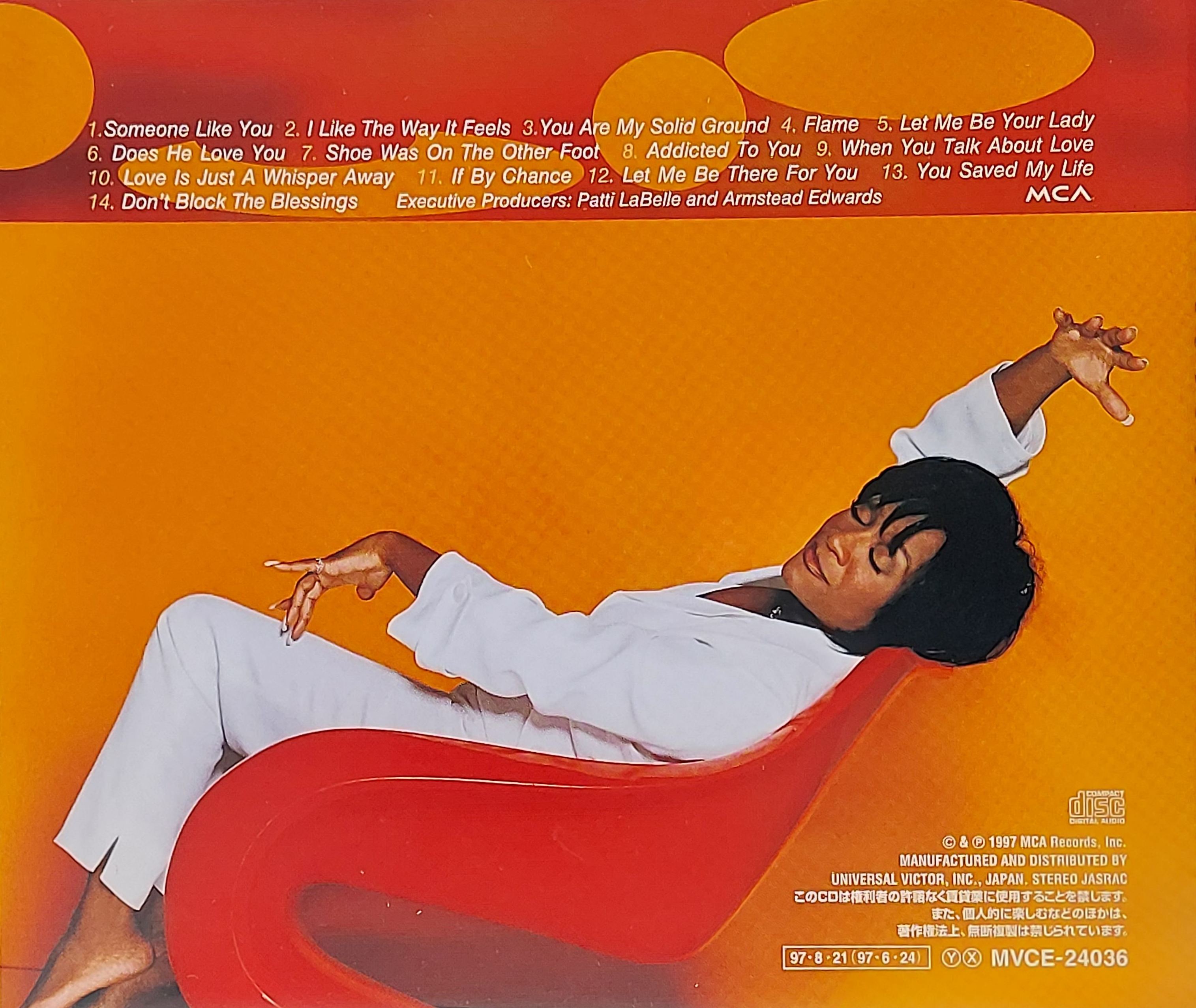 Used CD,Patti LaBelle - Flame (B)(1997(Japan)