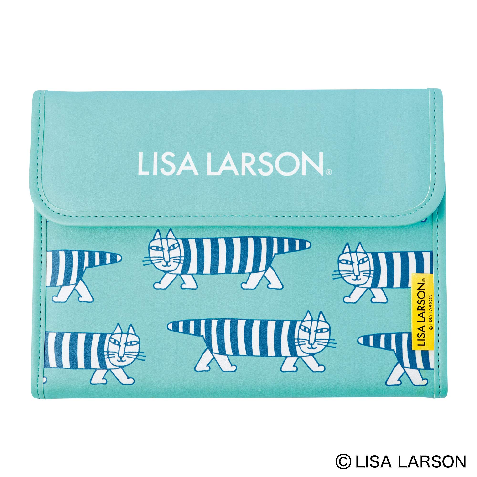 🟢พร้อมส่ง Lisa Larson Management กระเป๋าถือ ลาย Mikey สำหรับใส่สมุดบัญชีเงินฝาก
