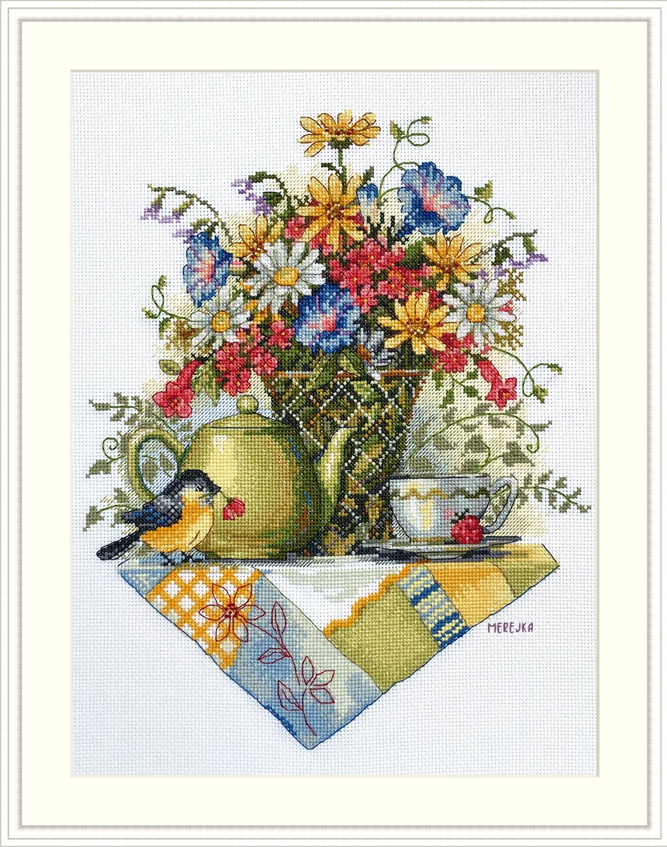 Merejka ชุดปัก Wildflower Tea