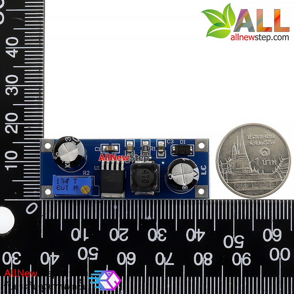 XL7015 Step-Down Module 5V-80V Wide Voltage โมดูลแปลงไฟจาก 5-80V เป็น 5-20V กระแส 0.8A แบบปรับค่าได้
