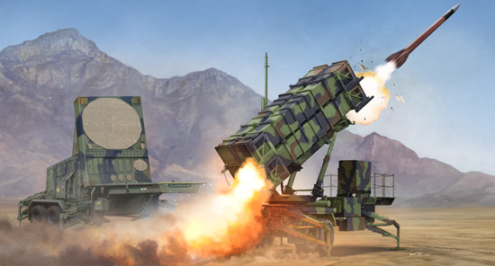 1/35 M901 Launching Station & AN/MPQ-53 Radar set of MIM-104 Patriot SAM System (PAC-2)