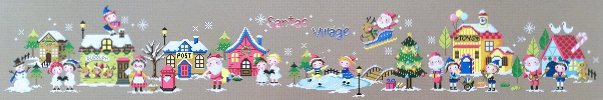 Soda ชุดปัก Santa's Village 2