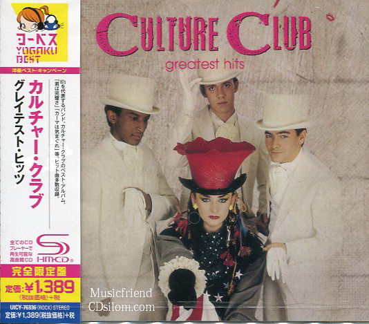 CD,Culture club - Greatest Hits (2005)(Boy George)(SHMCD)(Japan)
