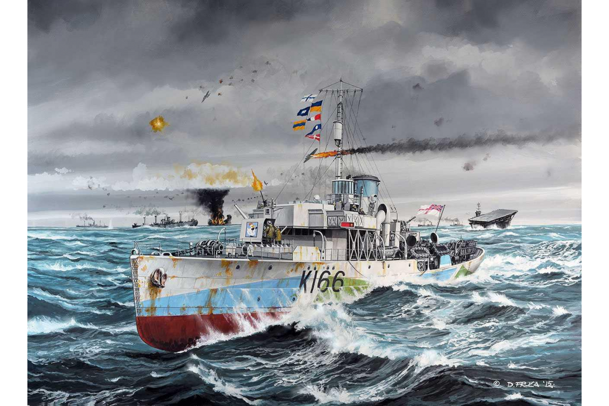 1/144 HMCS Snowberry Flower Class Corvette