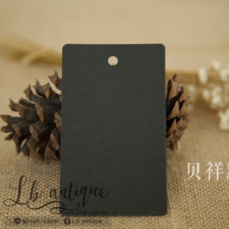 ป้ายแท็กกระดาษ 9x5 cm. 100 ใบ ป้ายเปล่า ป้ายกระดาษเปล่า ป้ายแท็กเปล่า