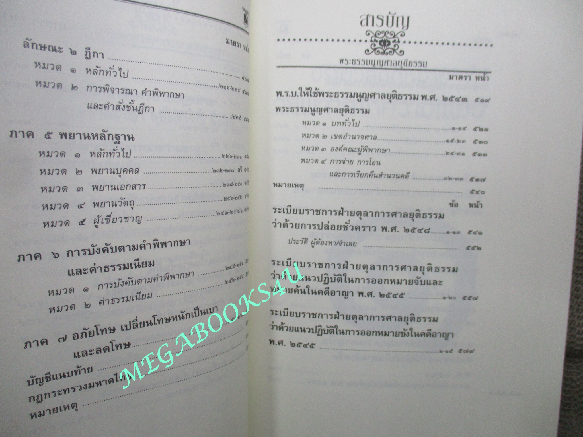 ประมวลกฎหมาย วิธีพิจารณาความแพ่ง วิธีพิจารณาความอาญา พระธรรมนูญศาลยุติธรรม ฉบับสมบูรณ์ New Version1.62 /พิชัย นิลทองคำ / ไม่มีเขียนข้อความภายใน